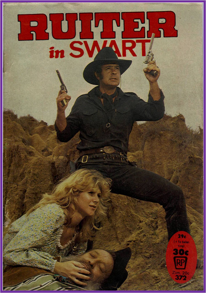 Ruiter in Swart